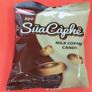 Kẹo Cứng Sữa Cà Phê Bibica 140g