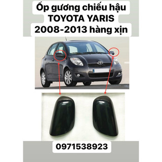 Ốp gương chiếu hậu toyota yaris 2008-2013 hàng cao cấp