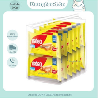 ( Combo 10gói*17gr ) Bánh Xốp Nabati Lốc - Sản Phẩm Quốc Dân - Được Tin Dùng Ở Mọi Lứa Tuổi