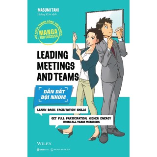 Sách - manga for success - dẫn dắt đội nhóm