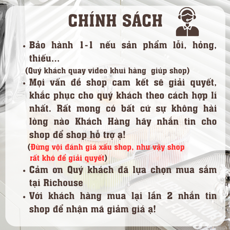 Khay úp ly cốc, Khay trà 2 lớp thoát nước có tay cầm mạ vàng sang trọng, chất liệu nhựa Acryllic trong suốt cứng cáp