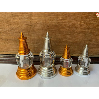 Bảo Tháp thờ xá lợi- Bạch Tháp Văn Thù (loại cao cấp đã gi.a tr.ì)