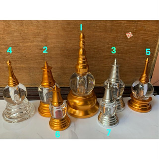 Bảo Tháp thờ xá lợi- Bạch Tháp Văn Thù (loại cao cấp đã gi.a tr.ì)