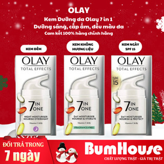 Kem dưỡng da chống lão hóa Olay Total Effects 7 In 1 Moisturiser Nourish & Protect 50ml (bản UK mẫu mới)