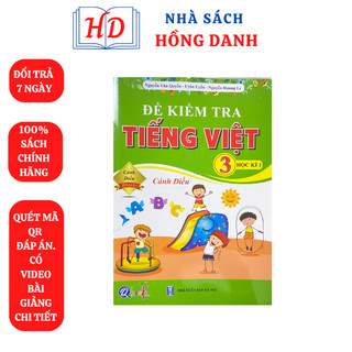 Sách - đề kiểm tra tiếng việt 3 - học kì 1 cánh diều