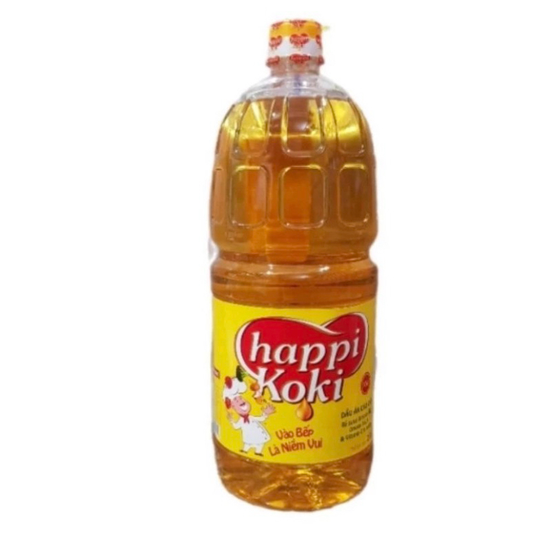 Dầu Ăn Happi Koki 2 Lít/1Lít