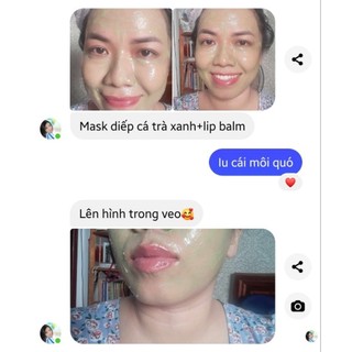 MẶT NẠ TƯƠI DIẾP CÁ TRÀ XANH (PHÙ HỢP CHO MỌI TÌNH TRẠNG DA)
