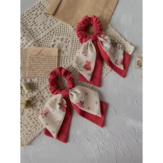 Dây Cột Tóc Scrunchies Linen Handmade