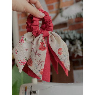 Dây Cột Tóc Scrunchies Linen Handmade