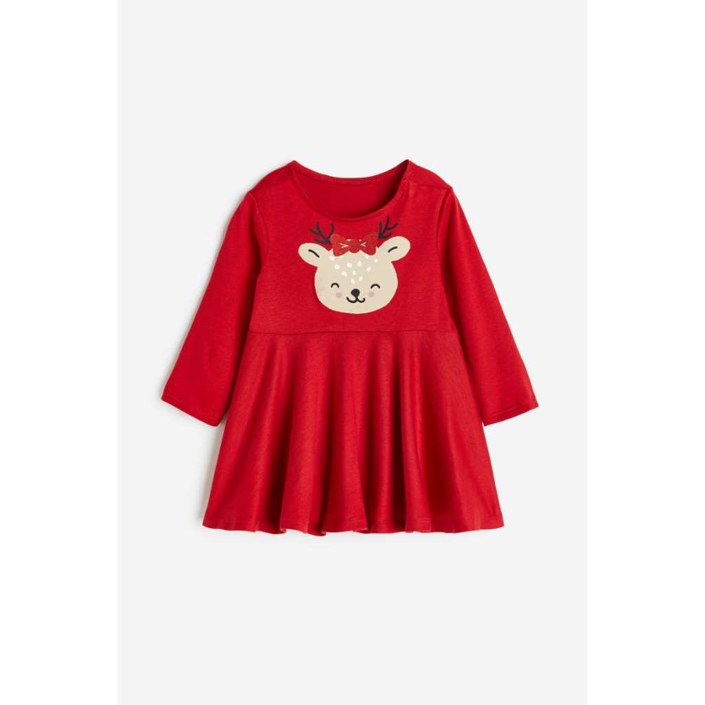 Váy thun dài bé gái, Hờ mờ UK US săn SALE