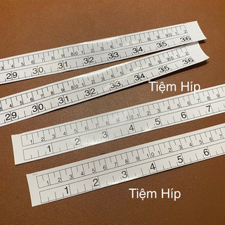 Thước giấy dán bàn máy may