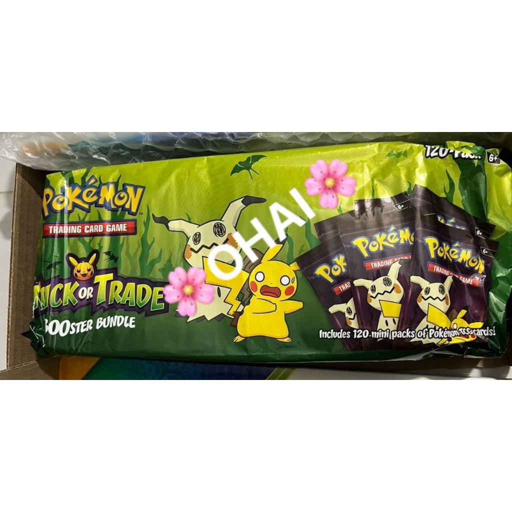 Combo 5 Pack Lẻ Pokemon Halloween 2023