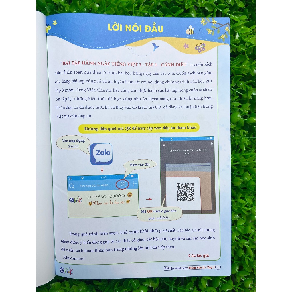 Sách- BÀI TẬP HÀNG NGÀY-Tiếng Việt-lớp 3 CÁNH DIỀU -tập 1