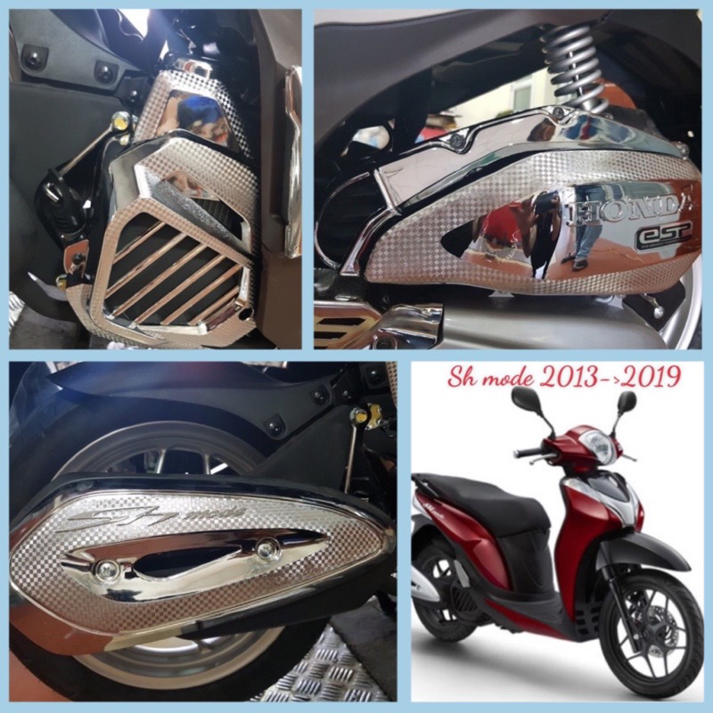ốp trang trí sh mode crom năm 2013-2019 (3 món)