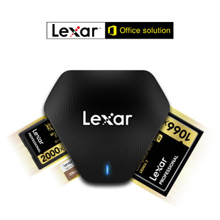 Đầu đọc thẻ nhớ Lexar Professional Multi-Card 3-in-1 USB 3.1 Reader, đa năng hỗ trợ thẻ SD, Micro SD và CompactFlash