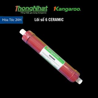 Lõi số 6 ceramic dùng cho máy lọc nước kangaroo 💥lõi lọc chính hãng💥 - tặng cút nối nhanh