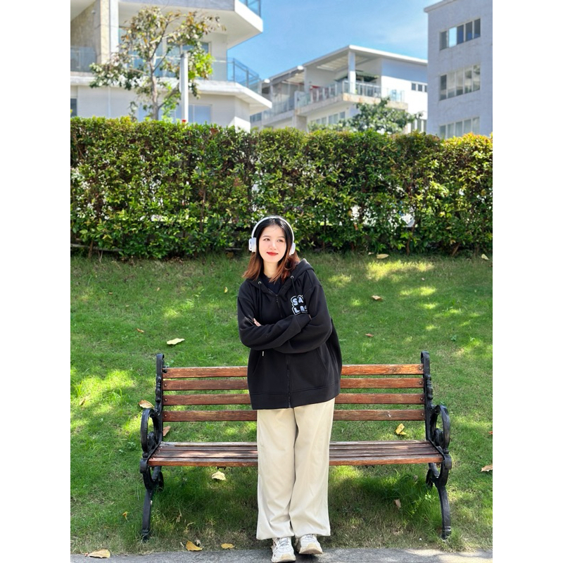 Áo Khoác Khoá Kéo Sallas - Hoodie Zip