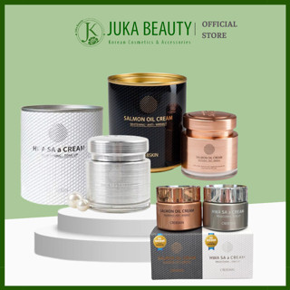 Kem dưỡng cá hồi CRE8SKIN SALMON OIL CREAM 85g/Cre8skin HWA SA a CREAM (Brightening Tone up) 80gr