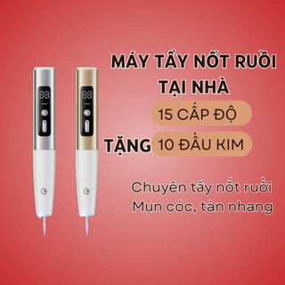 Máy đốt nốt ruồi tại nhà 15 cấp độ, giúp tẩy nốt ruồi tàn nhang, mụn thịt hiệu quả