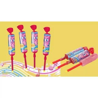 1 hộp =20 que chupa chups kẹo mút còi thổi hương dâu 1 hộp