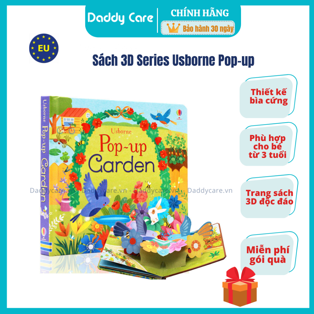 Series Usborne Pop up Dinosaurs NEW 100%, Đồ Dạng 3D cho bé