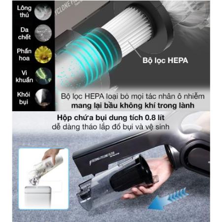 Máy hút bụi cầm tay đa năng Deerma DEM-DX700S - Bh 12 tháng