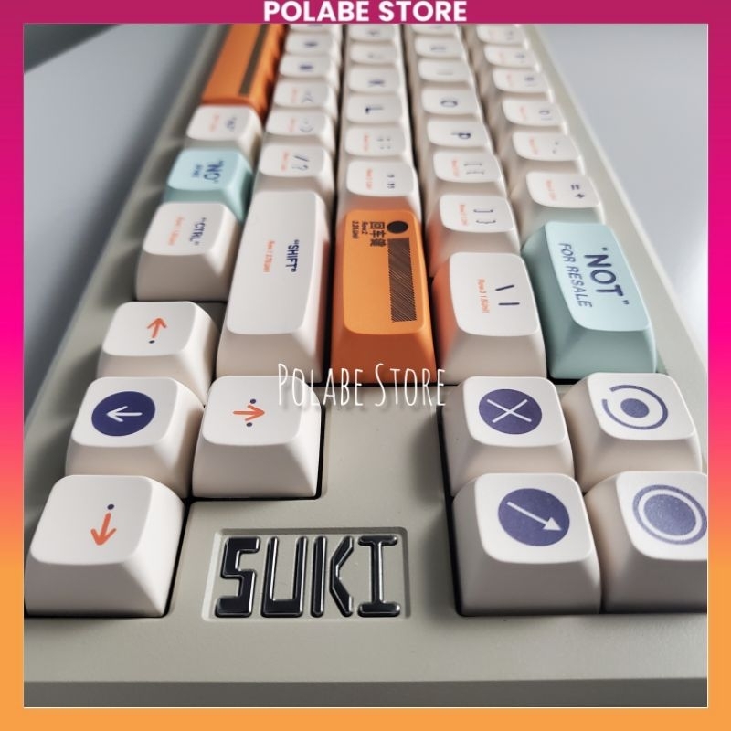 Keycap Plastic 2.0 Polabe Store XDA profile bàn phím cơ chất liệu PBT