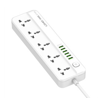 Ổ CẮM ĐIỆN ĐA NĂNG LDNIO SC5614 - 05 CHẤU + 06 CỔNG USB - CHUẨN CHÂN CẮM EU
