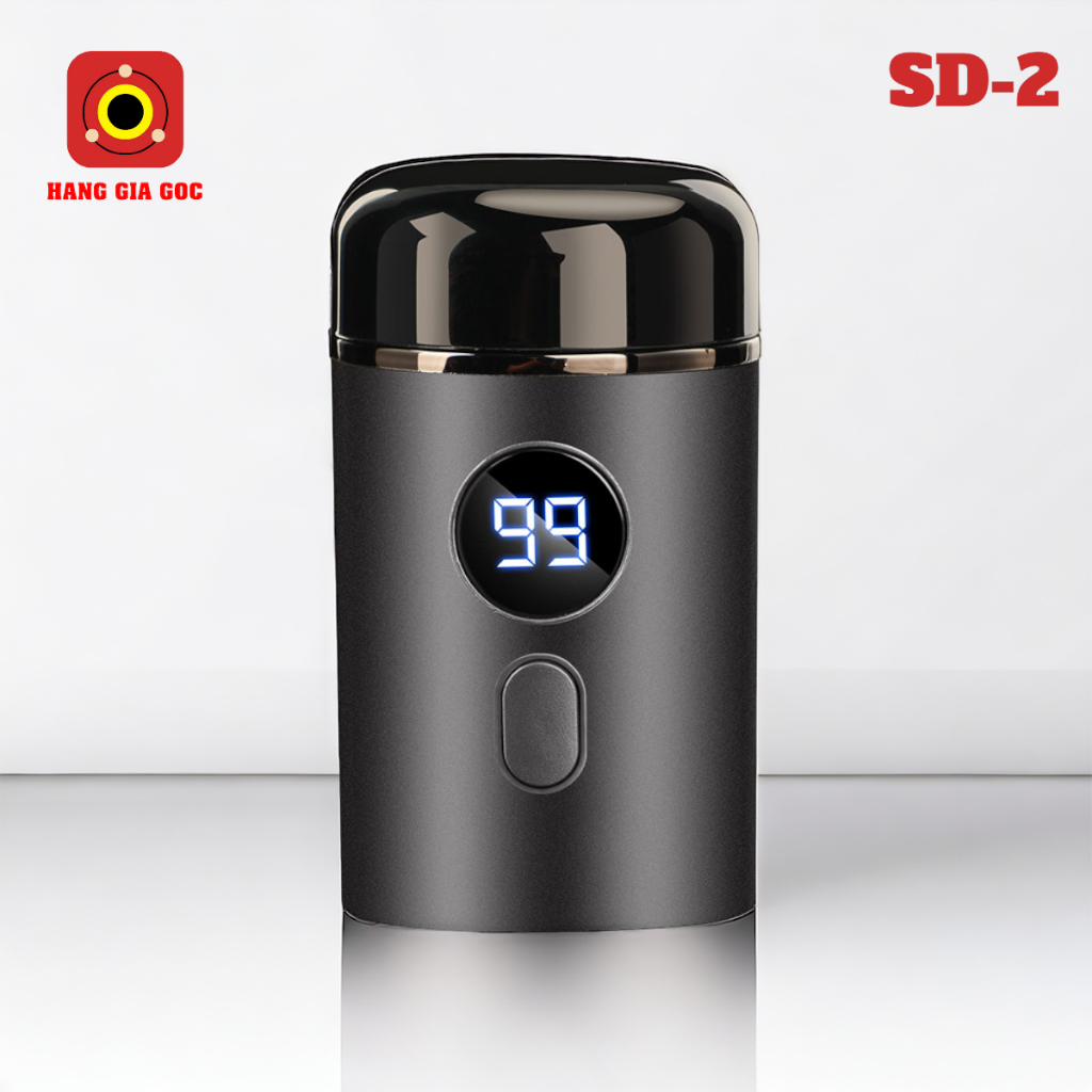 Máy cạo râu mini cầm tay SD-2, phiên bản mới cao cấp cho nam, chống nước, động cơ mạnh mẽ - Hàng nhập khẩu