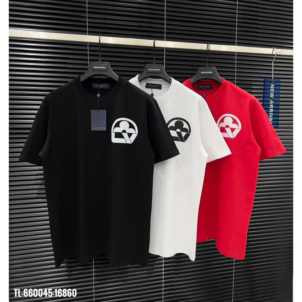 🔥Hot🔥Áo thun LV in hình trước sau thiết kế hot trend Nam New 2024