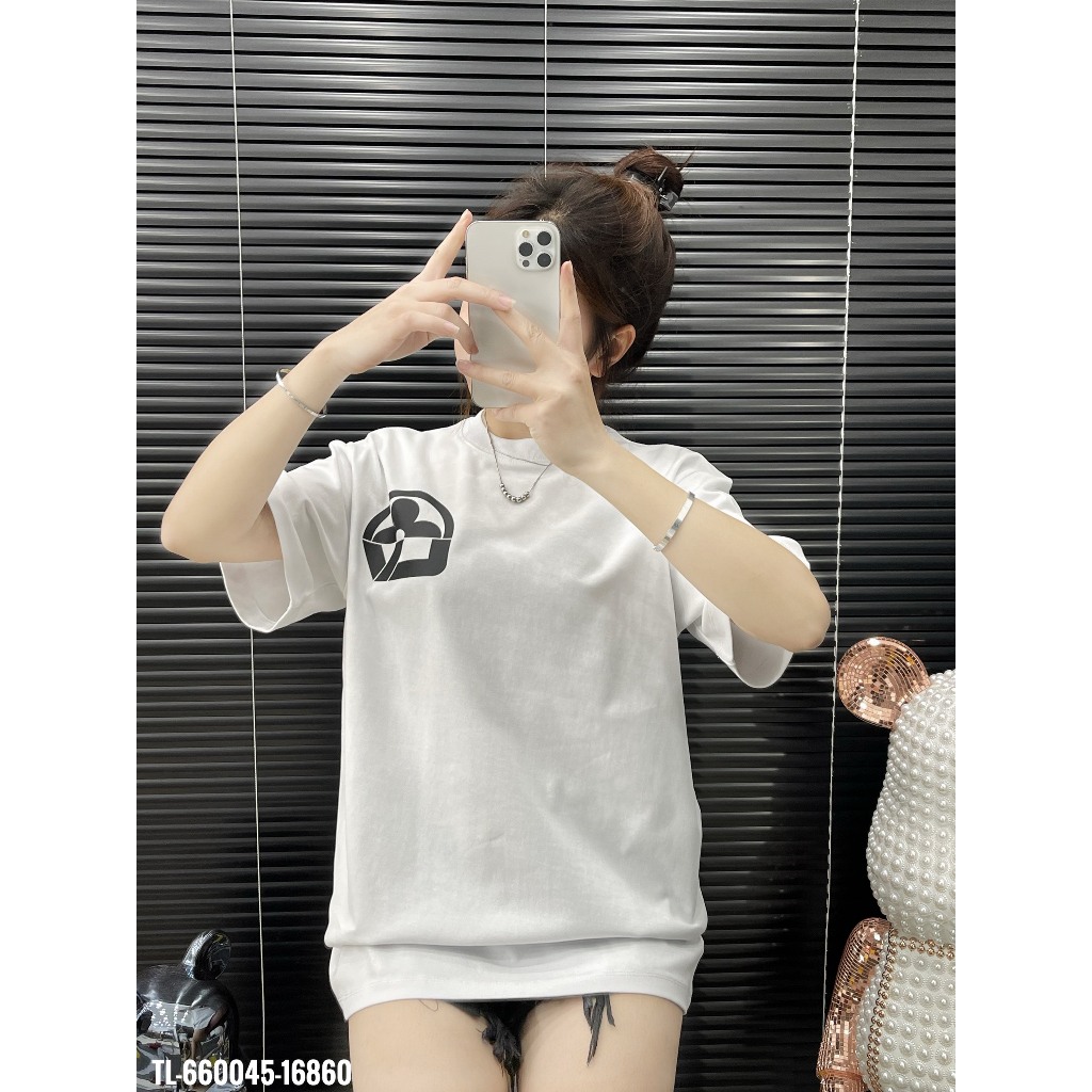 🔥Hot🔥Áo thun LV in hình trước sau thiết kế hot trend Nam New 2024