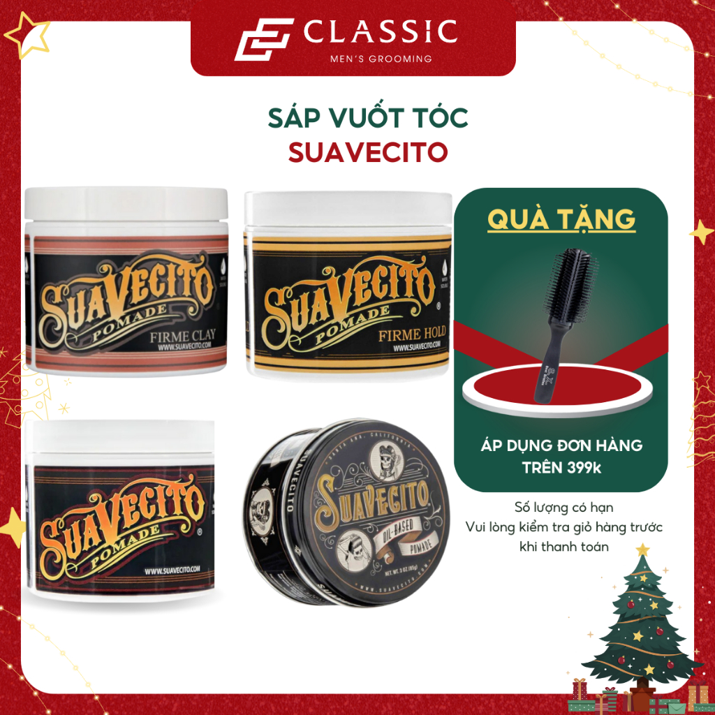 Tổng Hợp Sáp Vuốt Tóc Suavecito Pomade