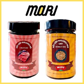 Sốt ướp thịt nướng BBQ, sốt ướp bulgogi heo cay, sốt ướp bulgogi bò Maru 280g