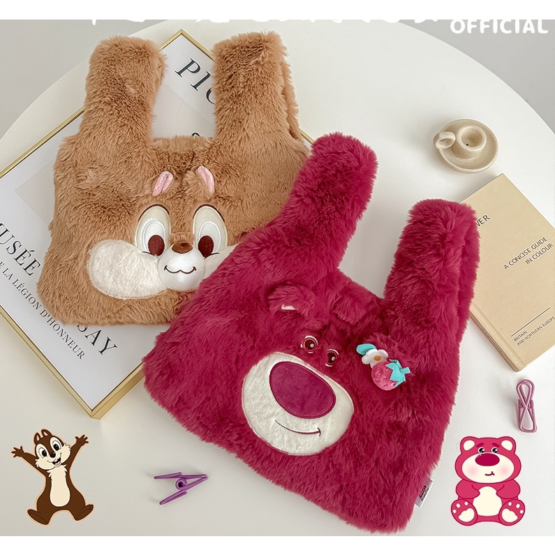 Túi xách tay Lotso / Chip Dale chính hãng Disney