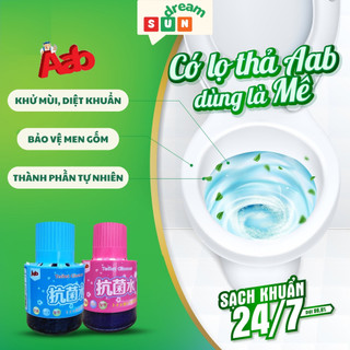 Thả Bồn Cầu Khử Mùi Diệt Khuẩn Chính Hãng ABB 180g, Viên Thả Bồn Cầu Thế Hệ Mới Làm Sạch Toilet Hiệu Quả Và Tiết Kiệm