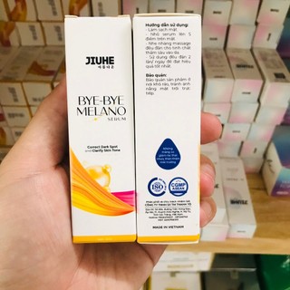 Serum giảm thâm Jiuhe Bye-Bye Melano 5ml - Serum mờ thâm nám tàn nhang Jiuhee