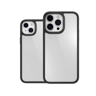 Ốp Chống Sốc 13/14/15 Pro Max Likgus Classic Viền Dẻo Chống Sốc Lưng Trong Suốt Chống Ố Vàng