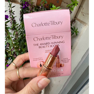 Thanh lý nguyên set Charlotte Tibury son lỗi, chạm nắp