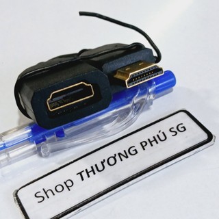 Cáp nối dài HDMI: 1 Đầu đực ra 1 Đầu cái / Cáp dài 11Cm