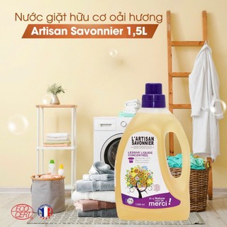 Nước giặt hữu cơ oải hương Artisan Savonnier 1,5L
