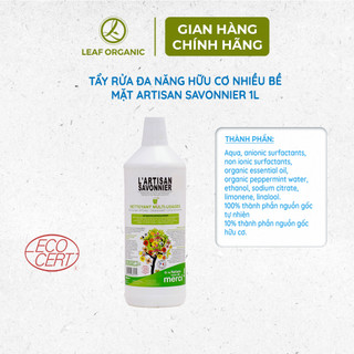 Tẩy rửa đa năng hữu cơ nhiều bề mặt Artisan Savonnier 1L