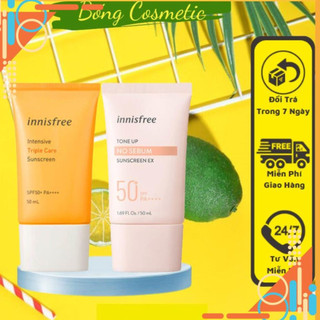 Kem chống nắng innisfree intensive sunscreen spf50+ pa+ 50ml !