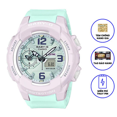 Đồng Hồ Nữ Casio Dây Cao Su Chính Hãng Casio BABYG BGA-230PC-6BDR