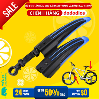 Dè chắn bùn xe đạp thể thao - 2 chiếc trước và sau - chính hãng dododios
