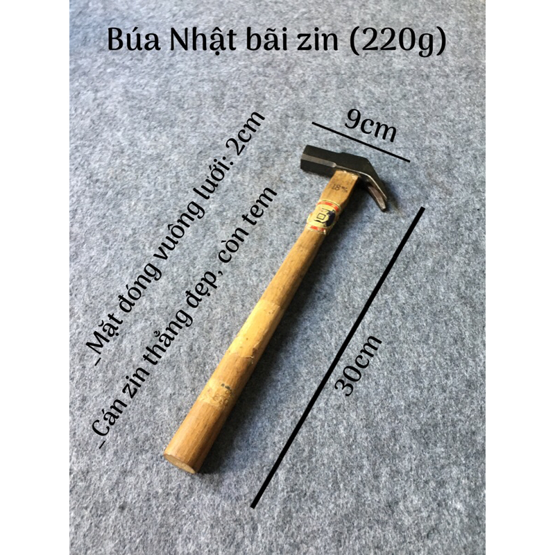 Búa Nhật bãi zin (220g)