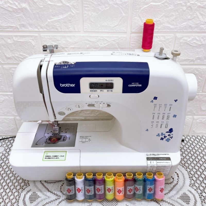 Máy may Nhật Máy May Gia Đình Máy May Mini  Brother đời mới-Chạy siêu êm,bền-Thùa khuy tự động-BH 12 tháng