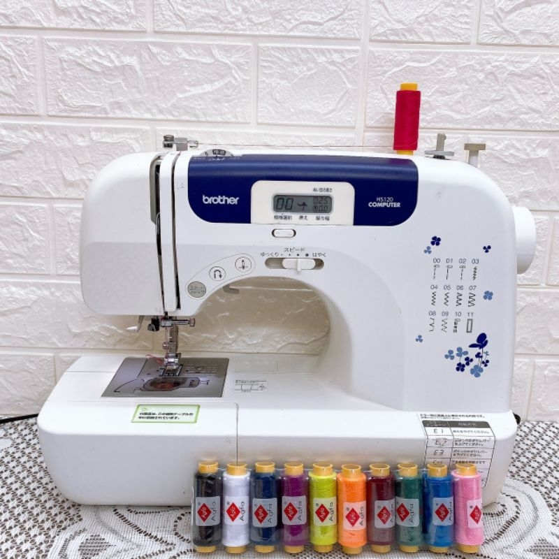 Máy may Nhật Máy May Gia Đình Máy May Mini  Brother đời mới-Chạy siêu êm,bền-Thùa khuy tự động-BH 12 tháng