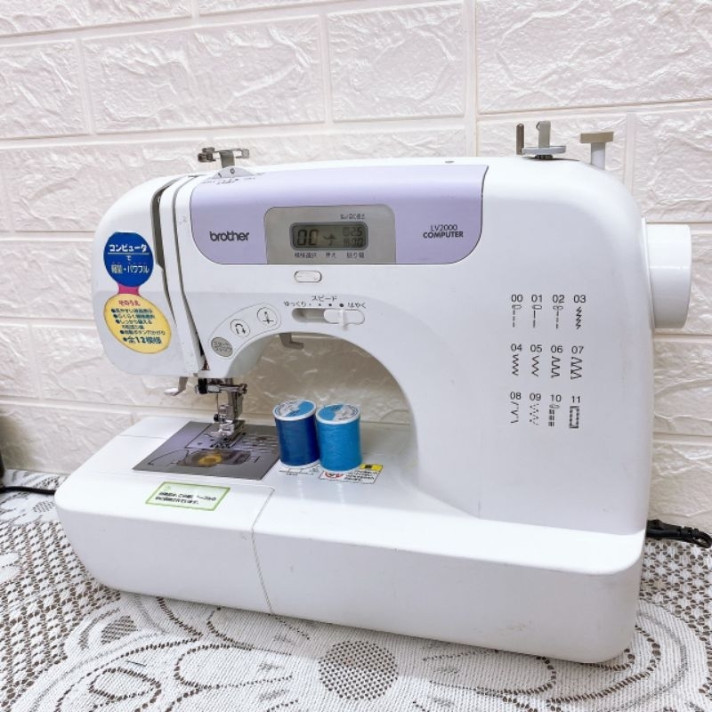 Máy may Nhật Máy May Gia Đình Máy May Mini  Brother đời mới-Chạy siêu êm,bền-Thùa khuy tự động-BH 12 tháng