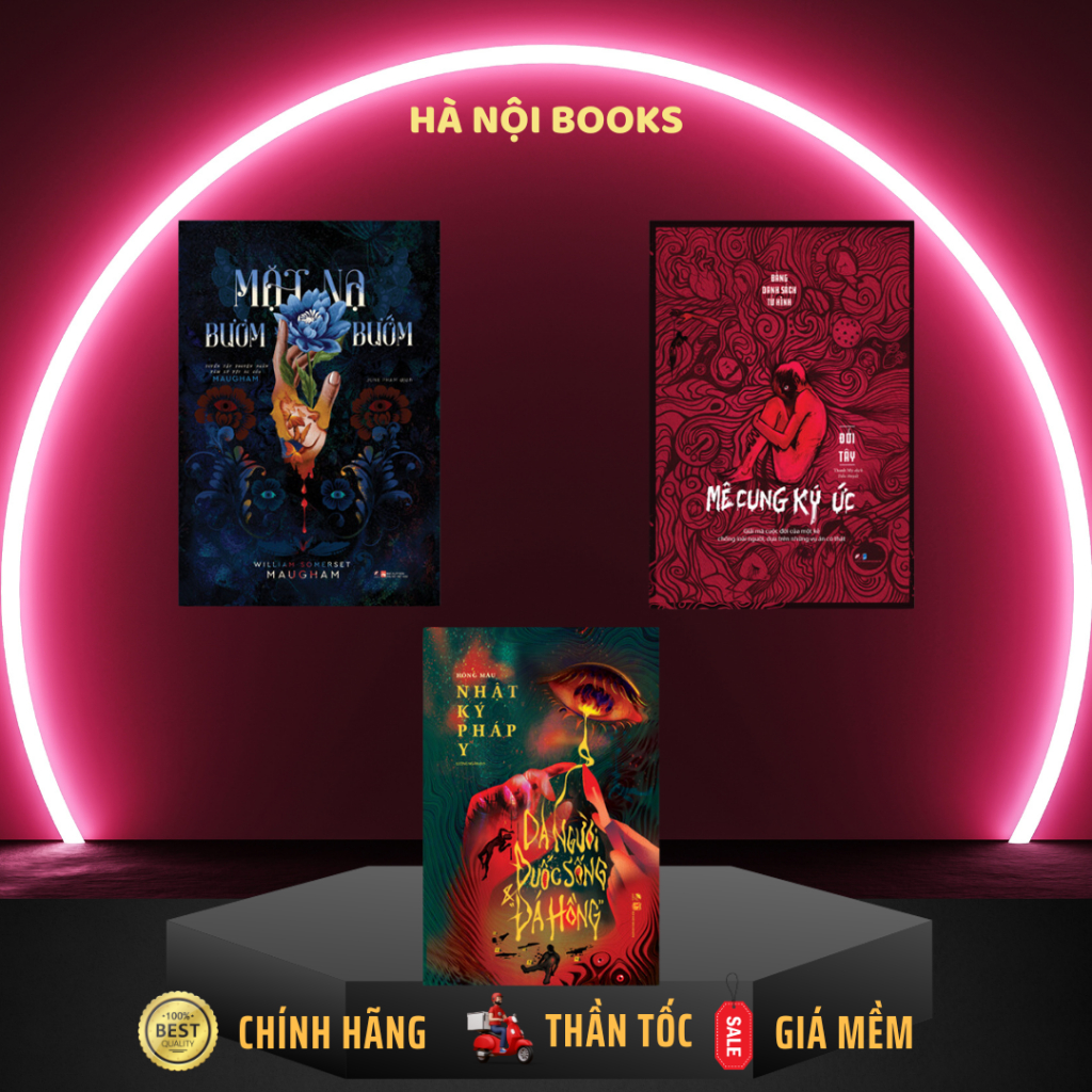 Sách - Combo 3 Cuốn Tâm Lý Tội Phạm: Nhật Ký Pháp Y + Mặt Nạ Bươm Bướm + Mê Cung Ký Ức - LinhLanBook