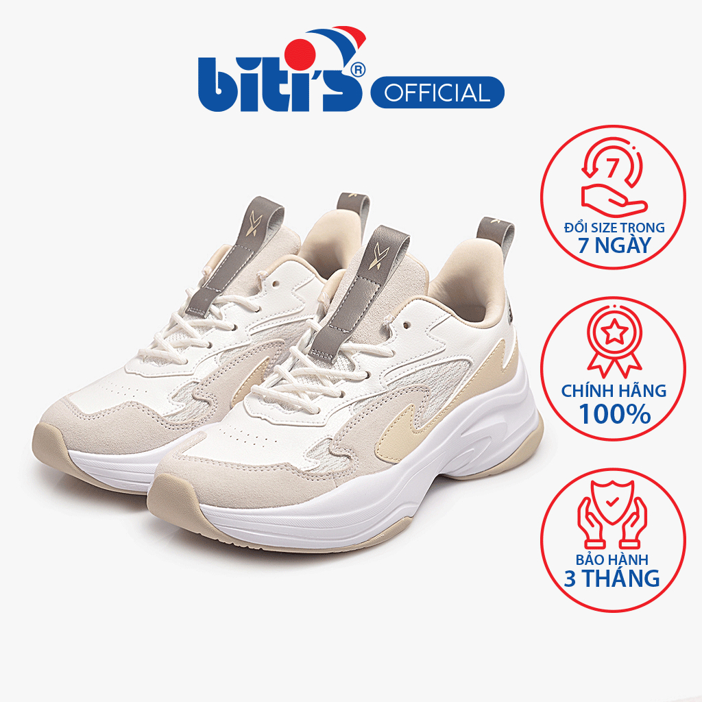 Giày Thể Thao Nam Nữ Biti’s Hunter X Dune - 4 Nguyên Tố: KHÍ HSM004205TRG/HSW004205TRG